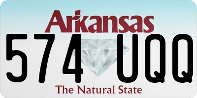 AR license plate 574UQQ