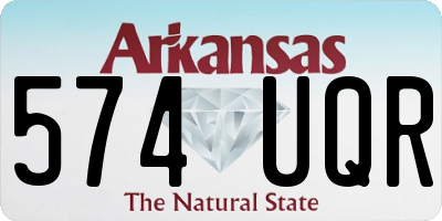 AR license plate 574UQR