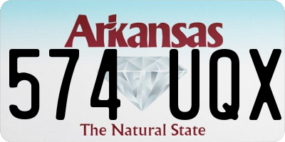 AR license plate 574UQX