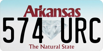 AR license plate 574URC