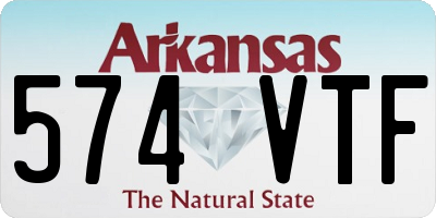 AR license plate 574VTF