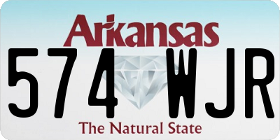 AR license plate 574WJR