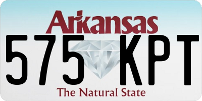 AR license plate 575KPT