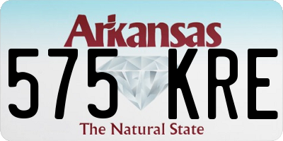 AR license plate 575KRE