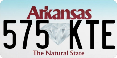 AR license plate 575KTE