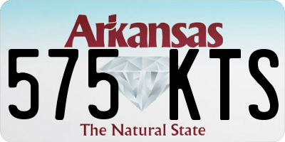 AR license plate 575KTS