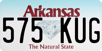 AR license plate 575KUG