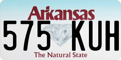 AR license plate 575KUH