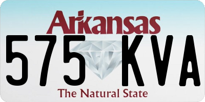 AR license plate 575KVA