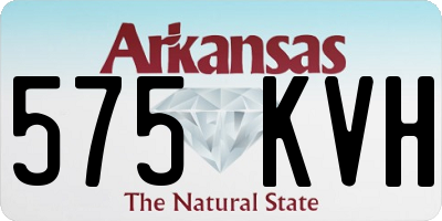 AR license plate 575KVH