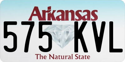 AR license plate 575KVL