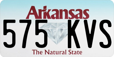 AR license plate 575KVS