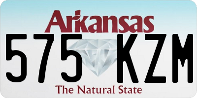 AR license plate 575KZM
