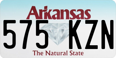 AR license plate 575KZN