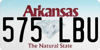 AR license plate 575LBU