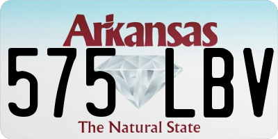 AR license plate 575LBV