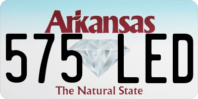 AR license plate 575LED