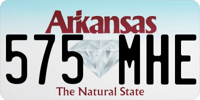 AR license plate 575MHE