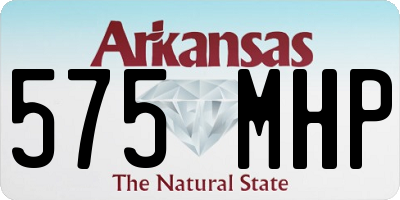 AR license plate 575MHP