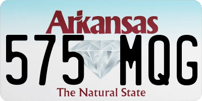 AR license plate 575MQG