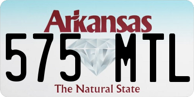 AR license plate 575MTL