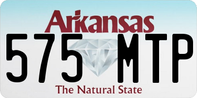 AR license plate 575MTP