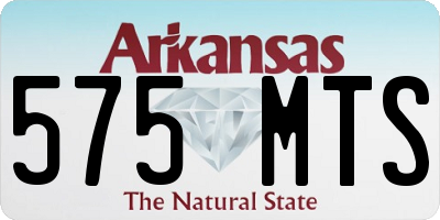 AR license plate 575MTS