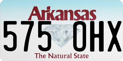 AR license plate 575OHX
