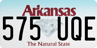 AR license plate 575UQE