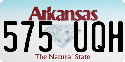AR license plate 575UQH