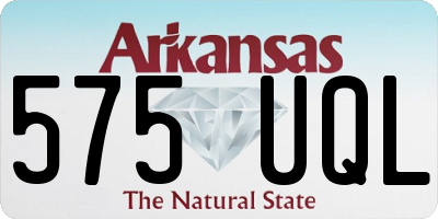 AR license plate 575UQL