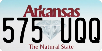AR license plate 575UQQ