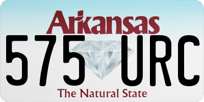 AR license plate 575URC