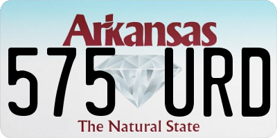AR license plate 575URD