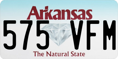 AR license plate 575VFM