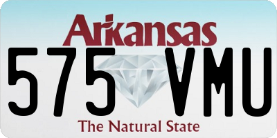 AR license plate 575VMU