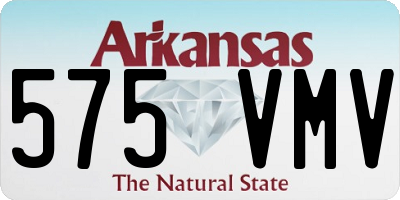 AR license plate 575VMV