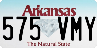 AR license plate 575VMY