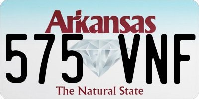 AR license plate 575VNF