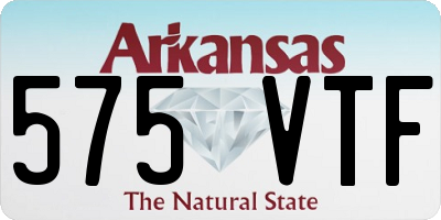 AR license plate 575VTF
