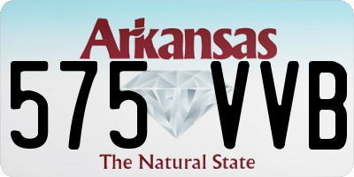 AR license plate 575VVB