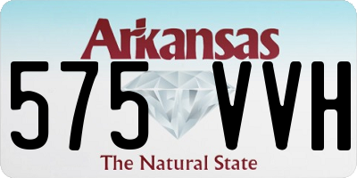 AR license plate 575VVH