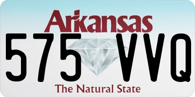 AR license plate 575VVQ