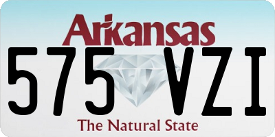 AR license plate 575VZI