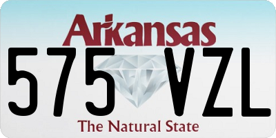 AR license plate 575VZL