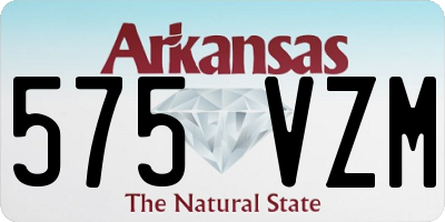 AR license plate 575VZM