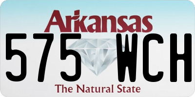 AR license plate 575WCH