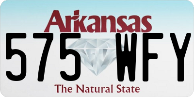 AR license plate 575WFY