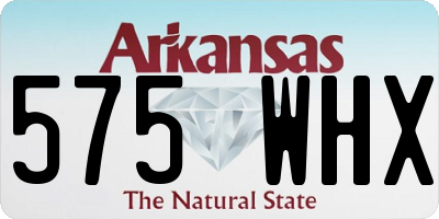 AR license plate 575WHX