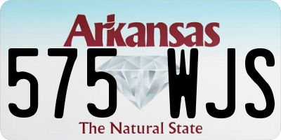 AR license plate 575WJS